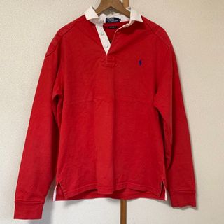 ポロラルフローレン(POLO RALPH LAUREN)のポロバイラルフローレン　赤のラガーシャツ(スウェット)