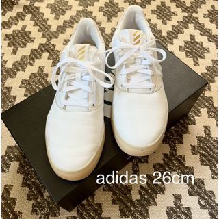 adidas - アディダス　スパイクレスゴルフシューズ26cmアディクロスレトロ　