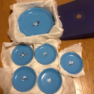 タチキチ(たち吉)の新品　たち吉　ターコイズ　お皿　取り分け　(食器)