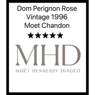 ドンペリニヨン(Dom Pérignon)の1996 Dom Perignon Rose  Vintage  ドンペリロゼ(シャンパン/スパークリングワイン)