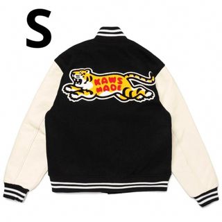 ヒューマンメイド(HUMAN MADE)の新品 KAWS MADE VARSITY JACKET #1 Sサイズ(スタジャン)