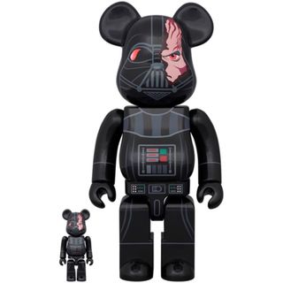 メディコムトイ(MEDICOM TOY)のBE@RBRICK  DARTH VADER(TM) DAMAGE Ver.(SF/ファンタジー/ホラー)