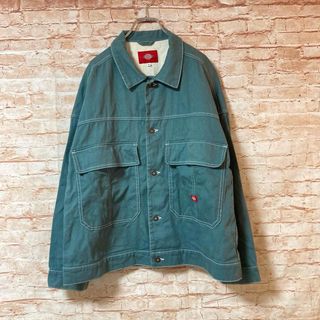 ディッキーズ(Dickies)のディッキーズ Dickies カバーオール ジャケット デニム ジャンパー M(カバーオール)