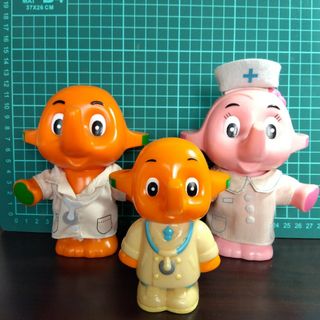 サトウセイヤク(Sato Pharmaceautical)の非売品　サトちゃん貯金箱　３体(ノベルティグッズ)