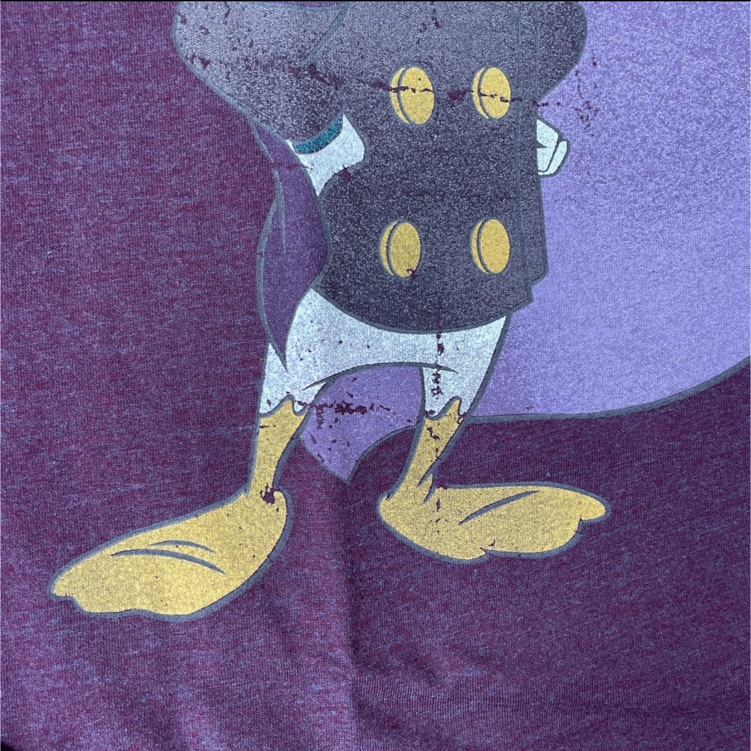 Disney(ディズニー)の【新品】ディズニーTシャツメンズM ダークウイングダック【ビンテージ風激レア】 メンズのトップス(Tシャツ/カットソー(半袖/袖なし))の商品写真