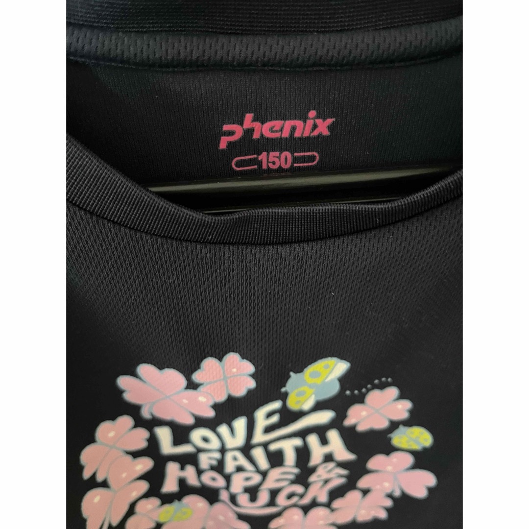 phenix(フェニックス)のフェニックス　半袖Tシャツ　150   紺　美品 キッズ/ベビー/マタニティのキッズ服女の子用(90cm~)(Tシャツ/カットソー)の商品写真