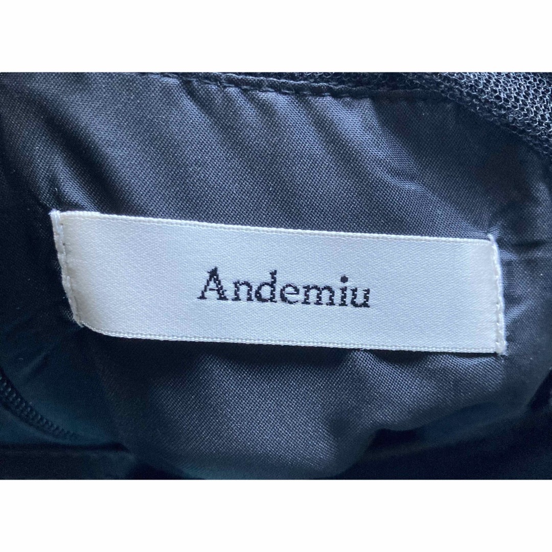 Andemiu(アンデミュウ)のAndemiu 黒のドレス レディースのフォーマル/ドレス(ミディアムドレス)の商品写真