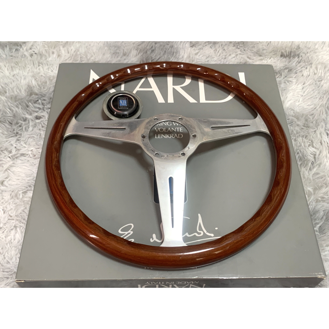 ナルディ - 【NARDI Classic】36.5Φ ウッドステアリング ナルディ - 【NARDI Classic】36.5Φ ウッドステアリング