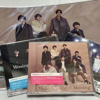 ナニワダンシ(なにわ男子)のなにわ男子 Make Up Day / Missing Blu-ray 3形態(ポップス/ロック(邦楽))