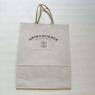 アーツアンドサイエンス(ARTS&SCIENCE)のアーツアンドサイエンス　紙袋(ショップ袋)