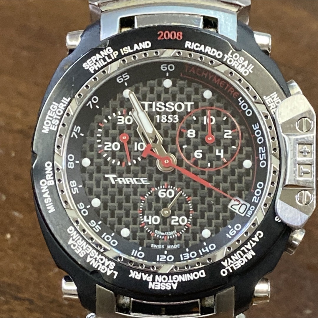 TISSOT(ティソ)のTISSOT　ティソ　T-RACE　 MOTOGP　クロノグラフ　稼働品 レディースのファッション小物(腕時計)の商品写真