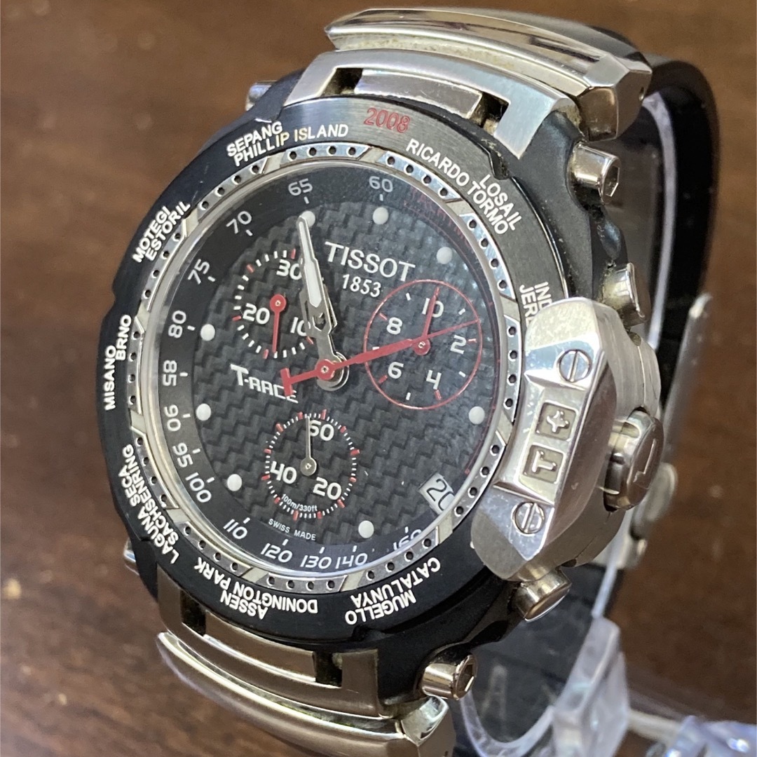 TISSOT(ティソ)のTISSOT　ティソ　T-RACE　 MOTOGP　クロノグラフ　稼働品 レディースのファッション小物(腕時計)の商品写真