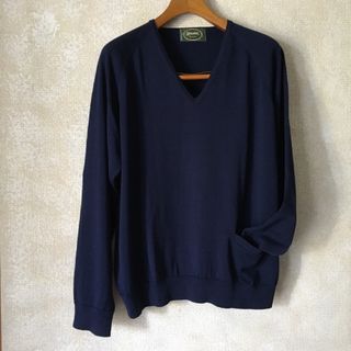 ヴァンヂャケット(VAN Jacket)の希少レア！60s ヴァンヂャケット スポルディング ウール Vネックメンズニット(ニット/セーター)