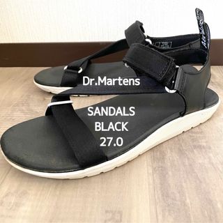 ドクターマーチン(Dr.Martens)の【Dr.Martens】ドクターマーチン サンダル 夏靴 黒 27.0(サンダル)