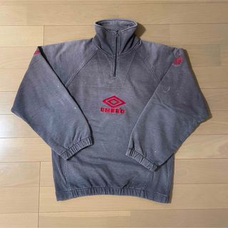 アンブロ(UMBRO)の90s UMBRO Half Zip Sweatshirt スウェット(スウェット)