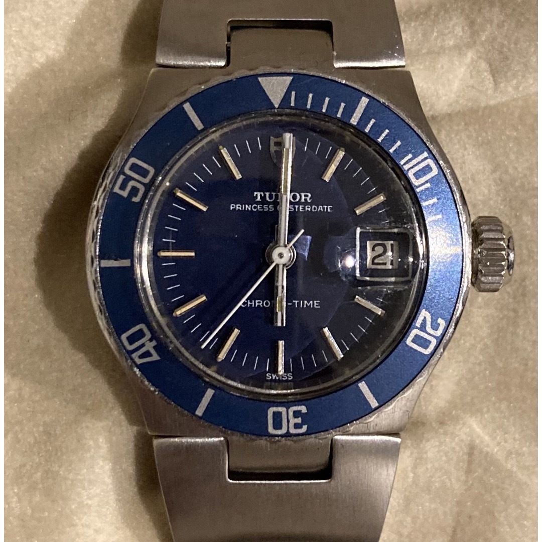 【在庫限り】 Tudor - TUDOR チューダー プリンセスデイト サブマリーナ 盾 時計