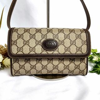 グッチ(Gucci)の★クリーニング済み★グッチ　ミニショルダー  GGスプリーム　ヴィンテージ(ショルダーバッグ)