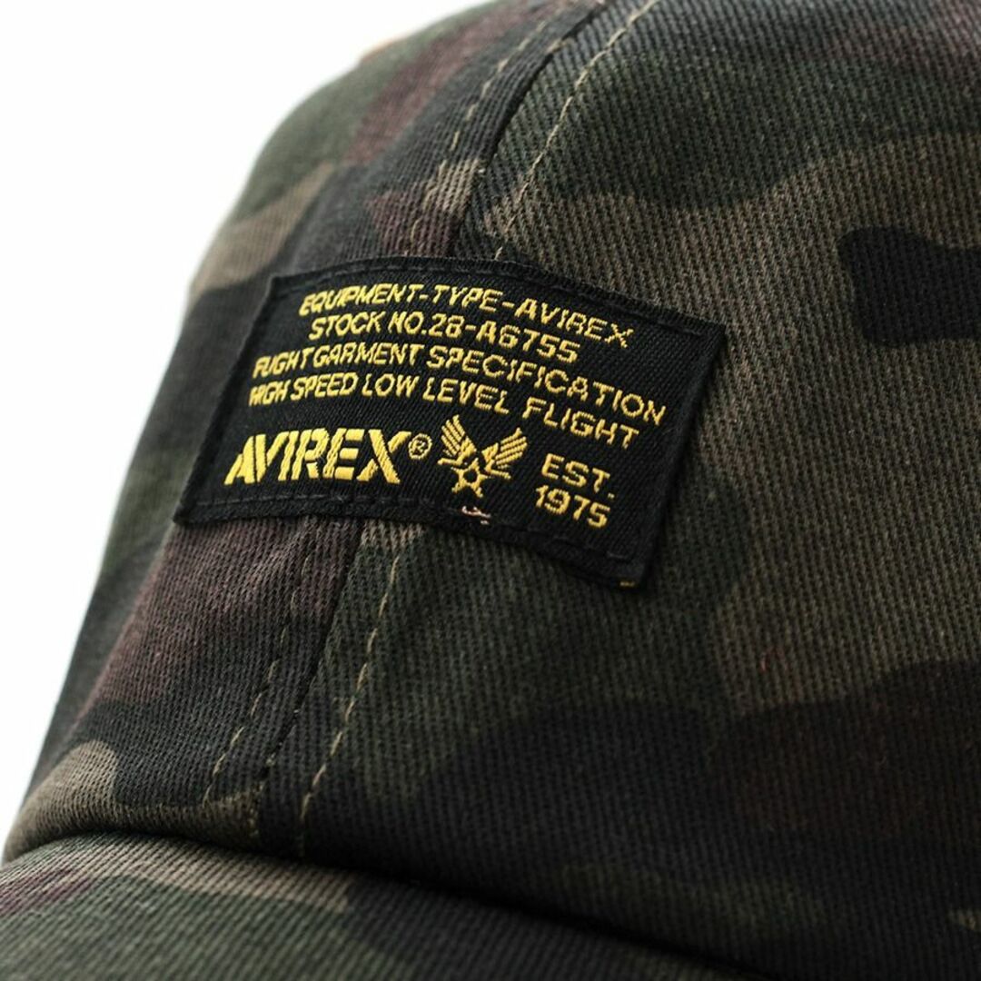 AVIREX(アヴィレックス)のローキャップ 帽子 AVIREX LOW CAP 迷彩 14492900-36 メンズの帽子(キャップ)の商品写真