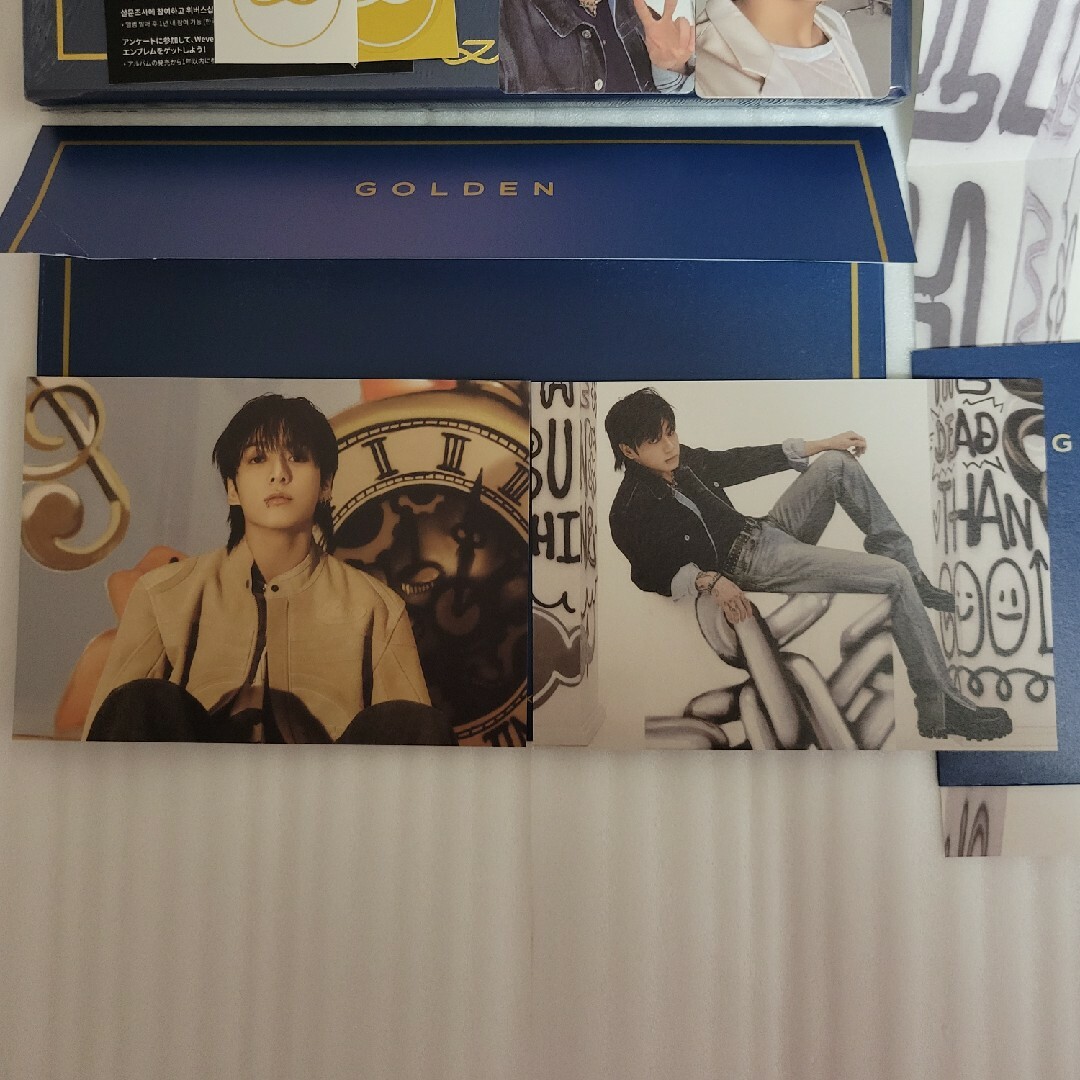 防弾少年団(BTS)(ボウダンショウネンダン)のJUNGKOOK  GOLDEN album  CD SUBSTANCE エンタメ/ホビーのCD(K-POP/アジア)の商品写真