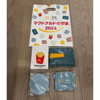 マクドナルド(マクドナルド)の【明日以降発送不可の為本日値下げ】マクドナルド　ブルー　福袋　ブルーノ　2024(ノベルティグッズ)