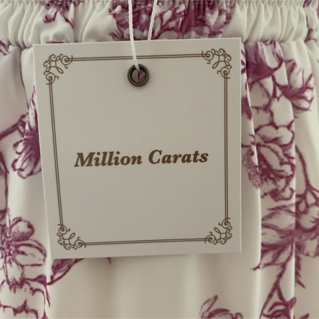 Million Carats(ミリオンカラッツ)のミリオンカラッツ　Million Carats スカート　花柄スカート　S レディースのスカート(ひざ丈スカート)の商品写真