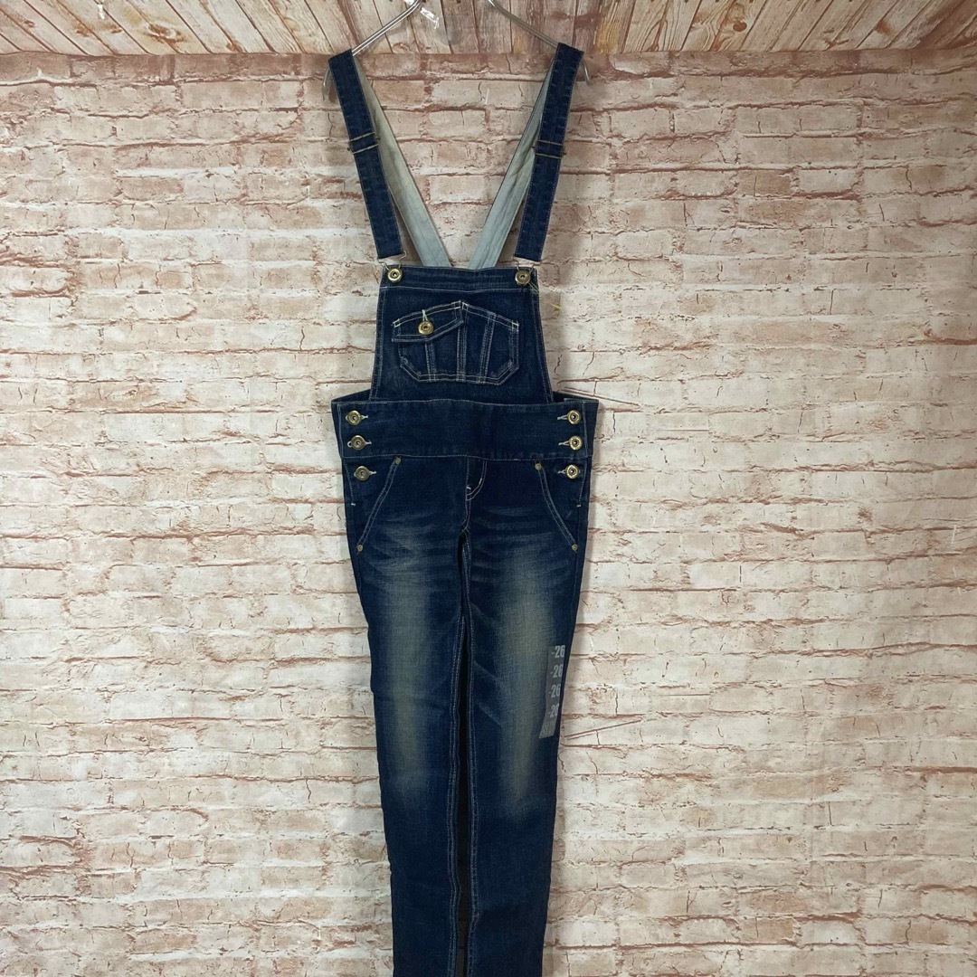 SLY(スライ)のスライジーンズ SLY JEANS オーバーオール サロペット オールインワン レディースのパンツ(サロペット/オーバーオール)の商品写真