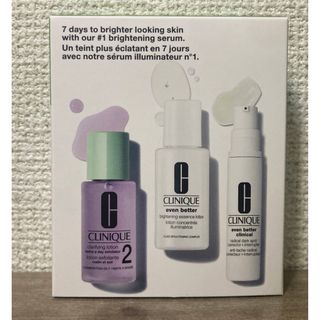 クリニーク(CLINIQUE)のCLINIQUE クリニーク イーブンベター　スターターセット(化粧水/ローション)