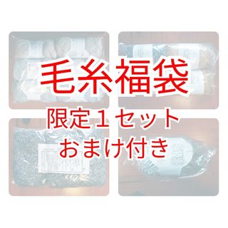 新年特別企画 毛糸福袋 限定1セット おまけ付き(生地/糸)