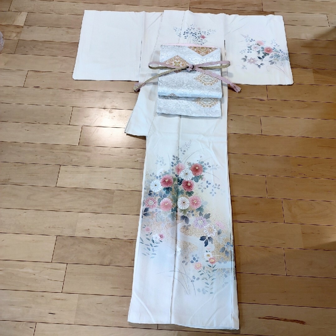 訪問着フルセット 京友禅 卒園式 入学式 結婚式 訪問着セット - 着物 訪問着フルセット 京友禅 卒園式 入学式 結婚式 訪問着セット - 着物