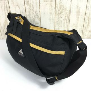 グレゴリー(Gregory)のグレゴリー サッチェル M SATCHEL M 13L ショルダーバッグ ブラック×イエロー シルバータグ 旧タグ 入手困難 GREGORY Black / Yellow ブラック系(その他)