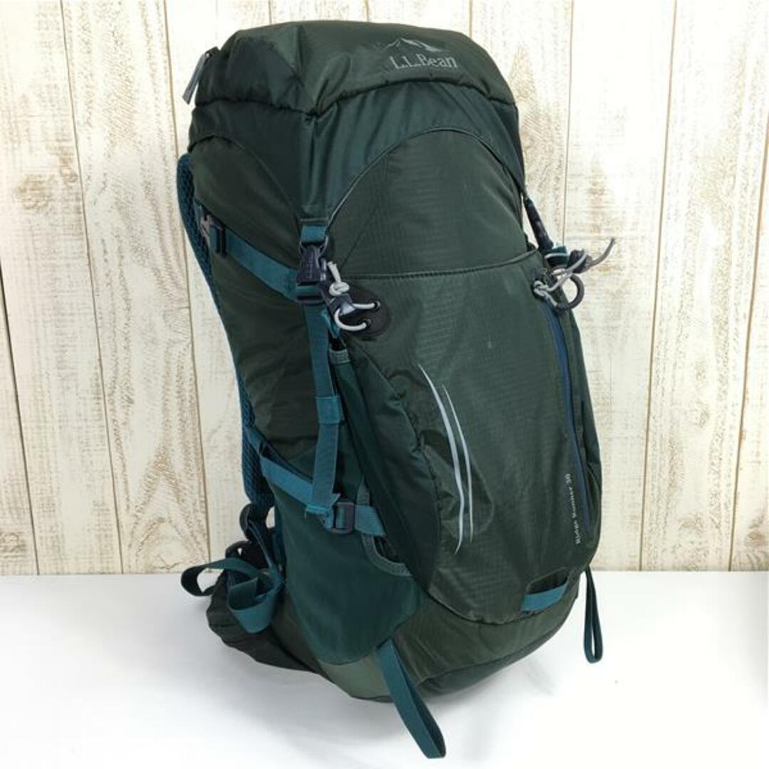 L.L.Bean(エルエルビーン)のエルエルビーン リッジランナーパック 30L Ridge Runner Pack 30L バックパック LLBEAN 519288 Black Spruce/Deepest Pine グリーン系 メンズのメンズ その他(その他)の商品写真