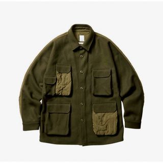 Liberaiders（R） - 新品　QUILTED UTILITY SHIRT JACKET (OLIVE)