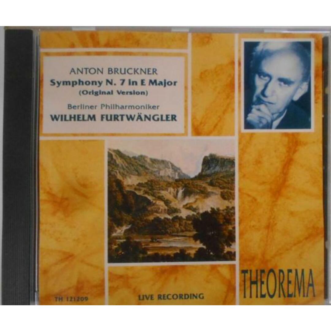 エンタメ/ホビーANTON BRUCKNER Symphony N.7 in E Major／Berliner Philharmoniker/WILHELM FURTWANGLER/アンドン・ブルックナー/フルトヴェングラー