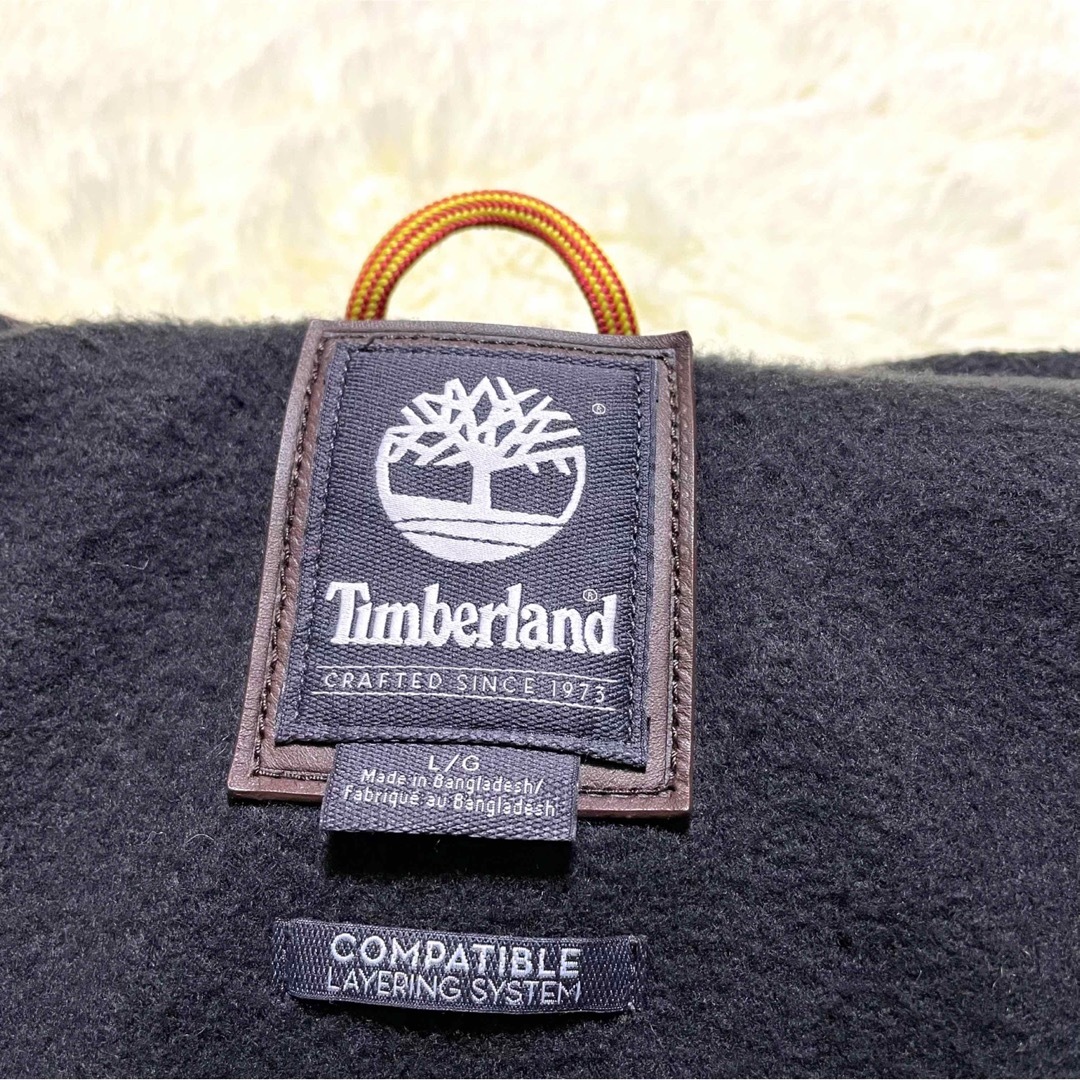 Timberland(ティンバーランド)の美品　ティンバーランド　ミリタリージャケット　ライナー　起毛　4way L 本革 メンズのジャケット/アウター(ミリタリージャケット)の商品写真