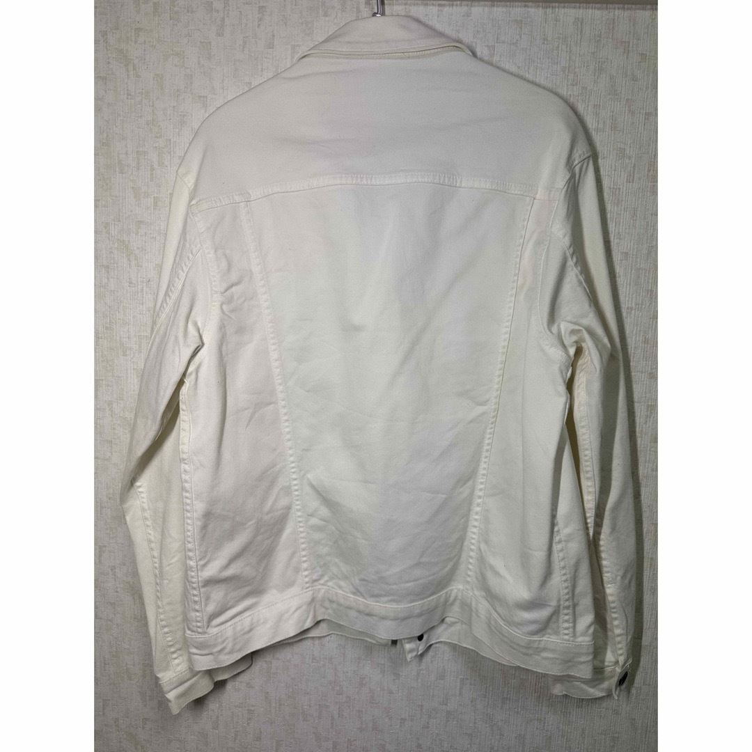 serge blanco ホワイトジャケット メンズのジャケット/アウター(Gジャン/デニムジャケット)の商品写真