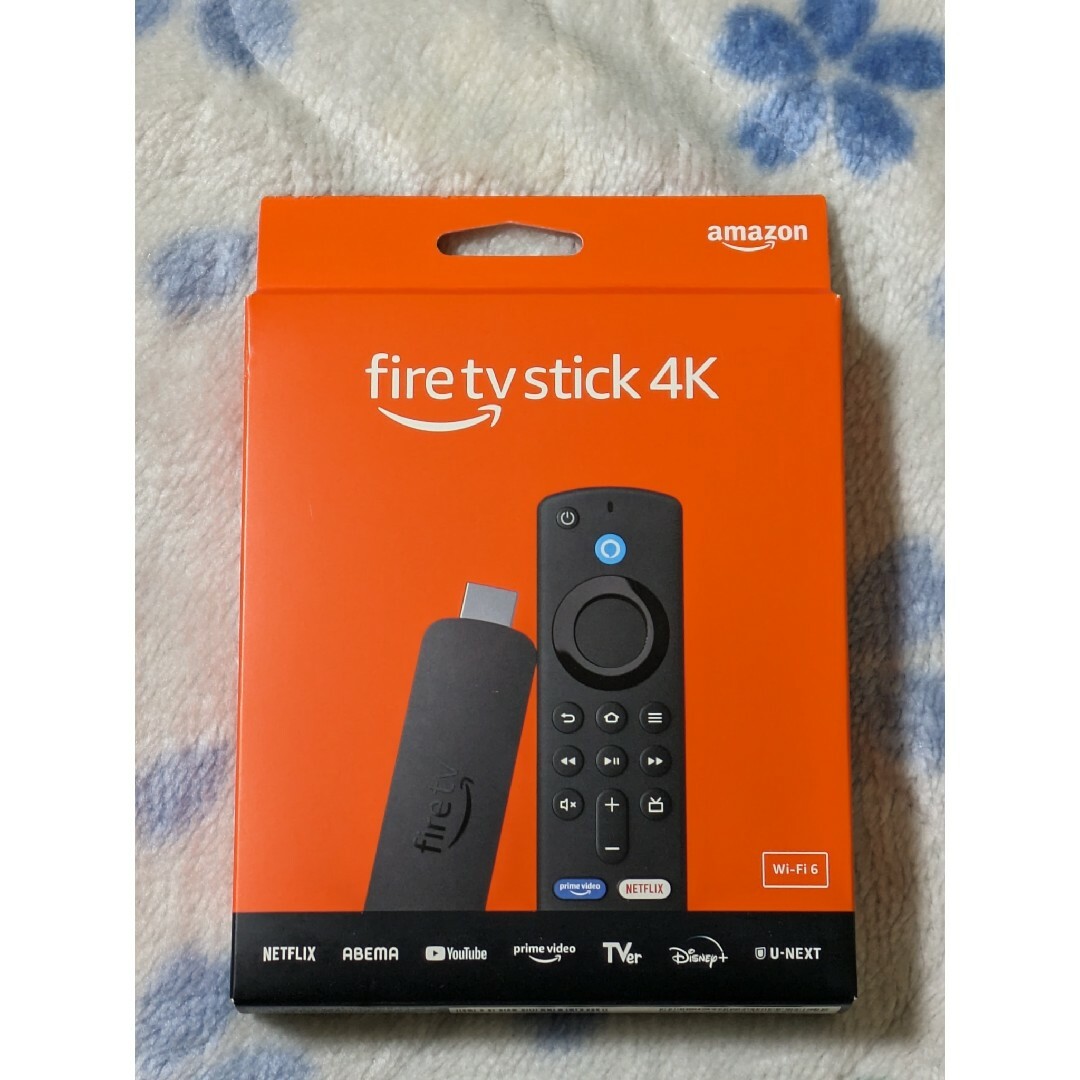 Amazon(アマゾン)の☆新品未使用☆Amazon Fire TV Stick 4K 第2世代☆送料無料 スマホ/家電/カメラのテレビ/映像機器(映像用ケーブル)の商品写真