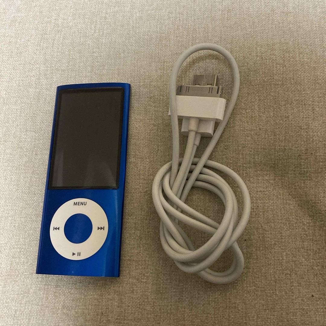 iPod(アイポッド)のApple  iPod nano 第四世代16GB Blue  スマホ/家電/カメラのオーディオ機器(ポータブルプレーヤー)の商品写真