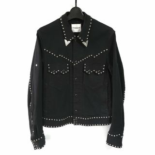 ジャケット/アウターメンズ BLACK LABEL CRESTBRIDGE ブラックレーベル クレストブリッジ シャドーチェックデニムジャケットL/インディゴ【2400013148498】