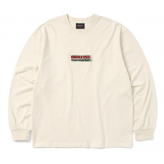 thisisneverthat  ロングTシャツ BRIEFINGコラボ　限定品