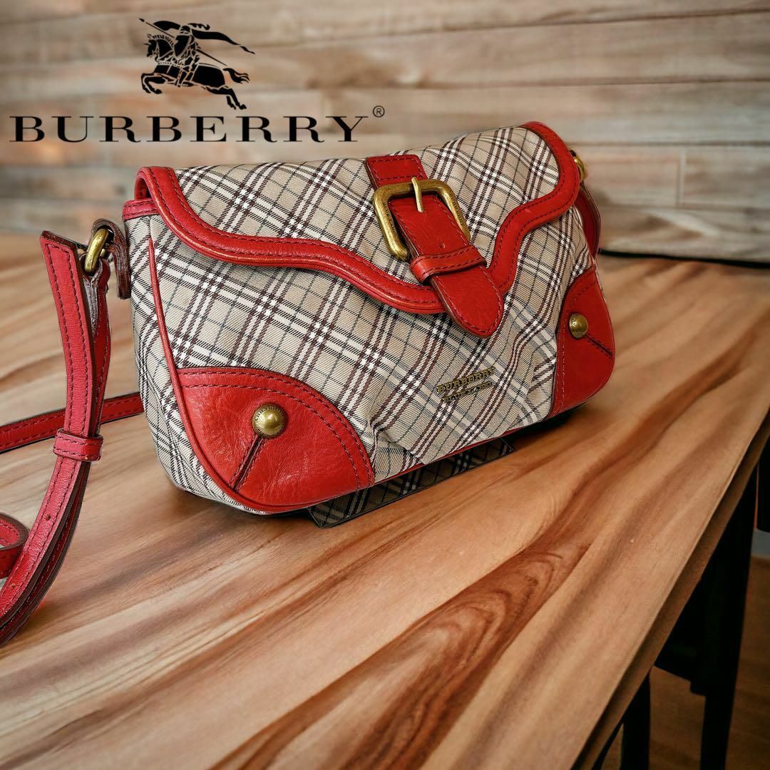 高品質注文 ✨【美品】バーバリー Burberry ノバチェック ショルダー