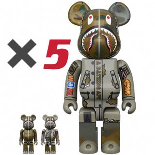 ハンドメイドBE@RBRICK BAPE 招き猫 達磨 400% 4体 2SET