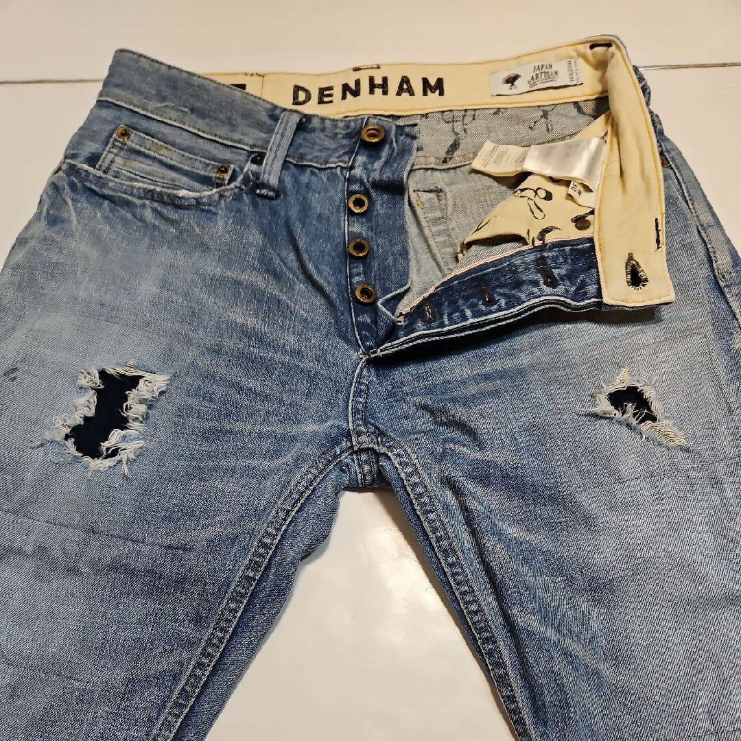 デニム/ジーンズDENHAM JAPAN DENIM RAZOR 4YJ SLIM FIT