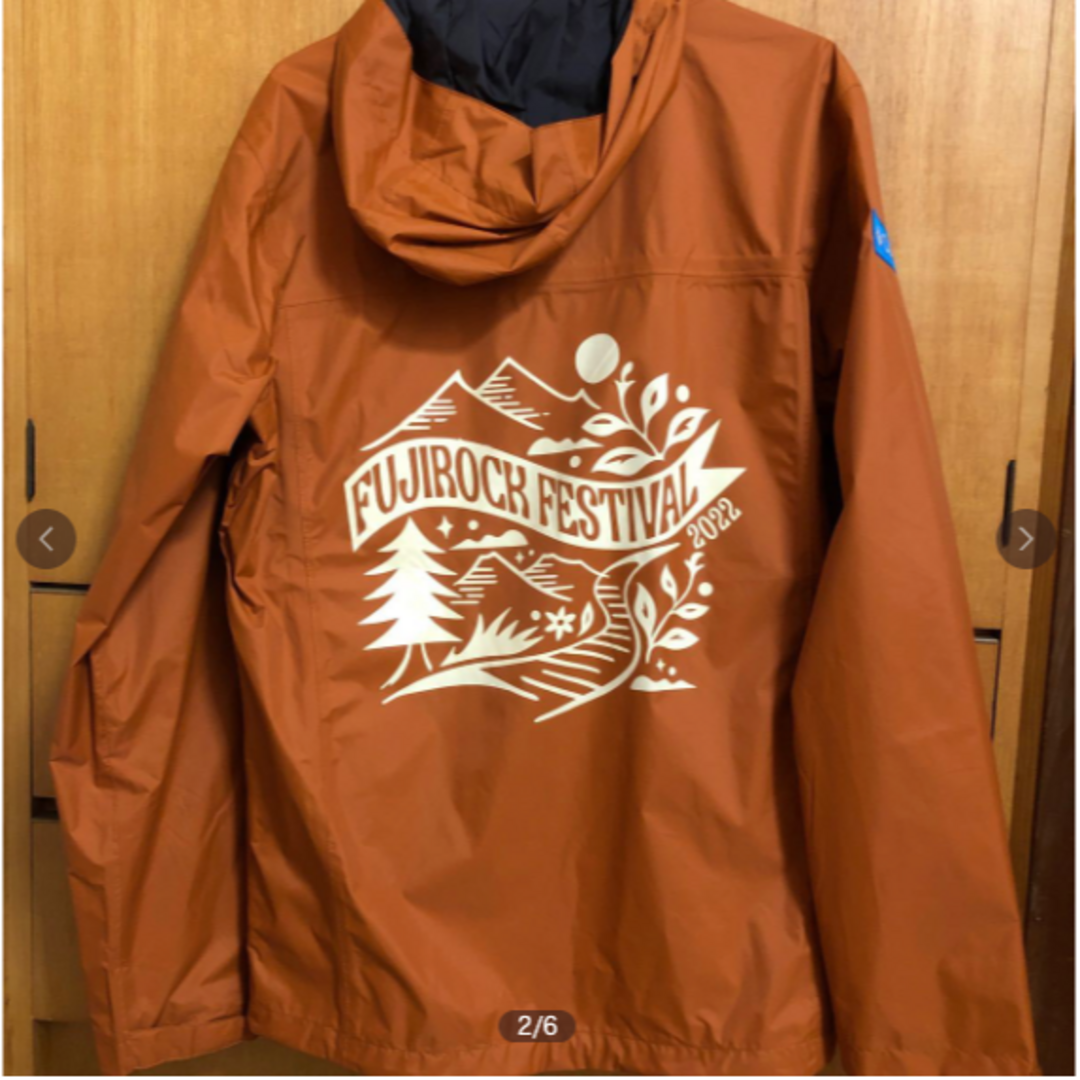 コロンビア　OMNI-TECH マウンテンパーカー FUJI ROCK 非売品 メンズのジャケット/アウター(マウンテンパーカー)の商品写真