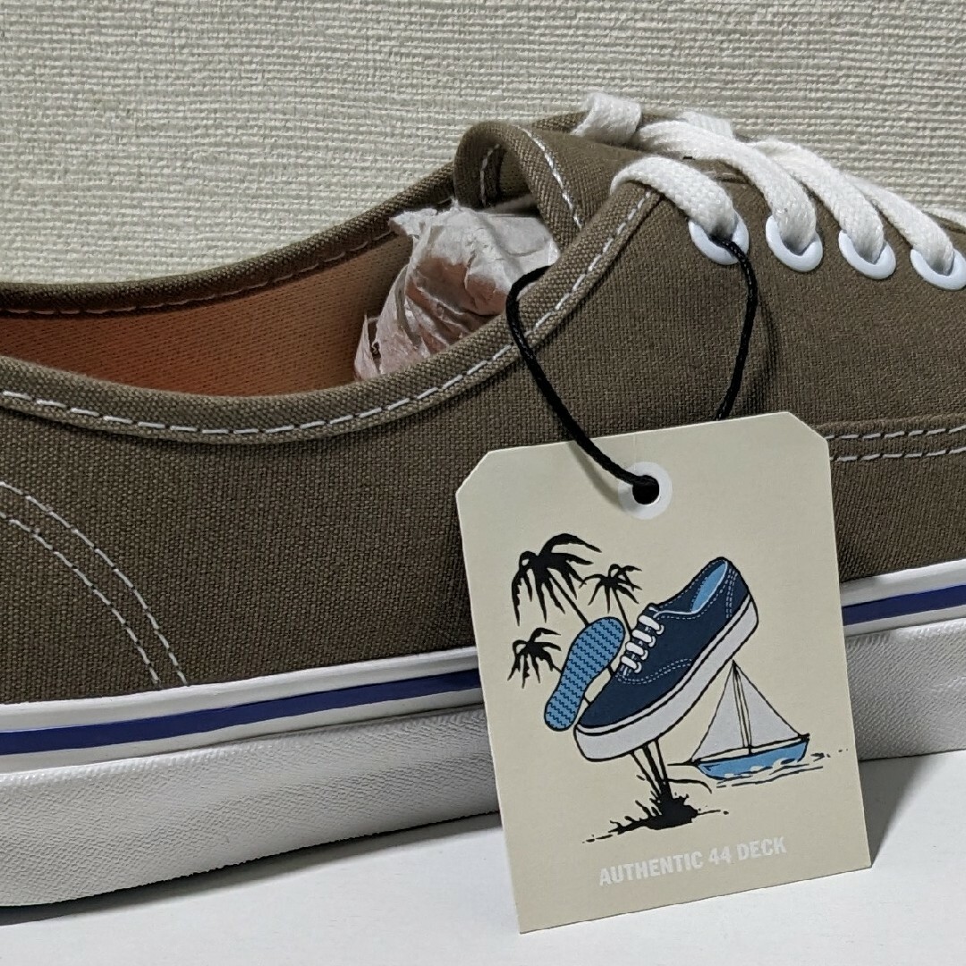 新品 29cm Vans アナハイム オーセンティック Lichen Green