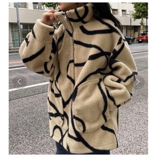 アメリヴィンテージ(Ameri VINTAGE)のameri vintage 2way boa jacket アメリビンテージ(毛皮/ファーコート)