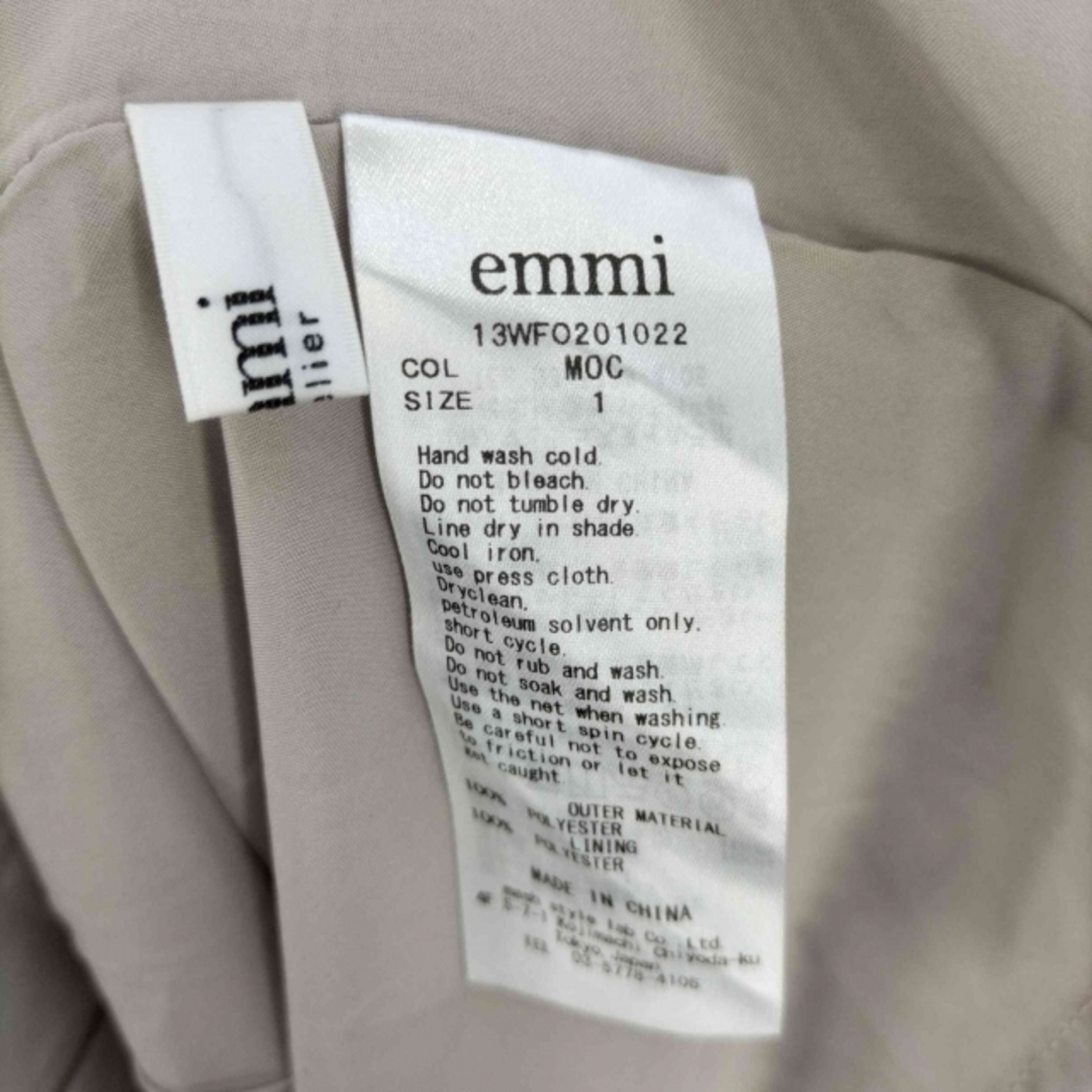 emmi atelier(エミアトリエ)のemmi atelier(エミアトリエ) バックオープンワンピース レディース レディースのワンピース(その他)の商品写真