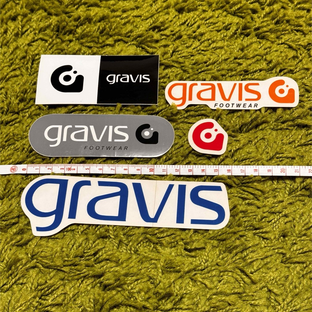 gravis(グラビス)のgravis ステッカー 自動車/バイクのバイク(ステッカー)の商品写真