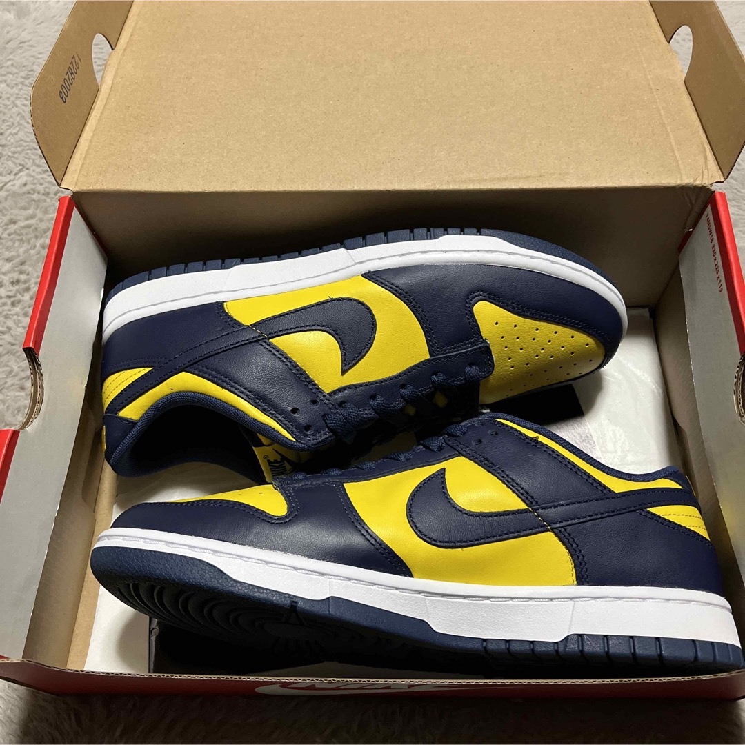 超新作 NIKE DD1391-700 DUNK LOW 27.5cm Michigan スニーカー High