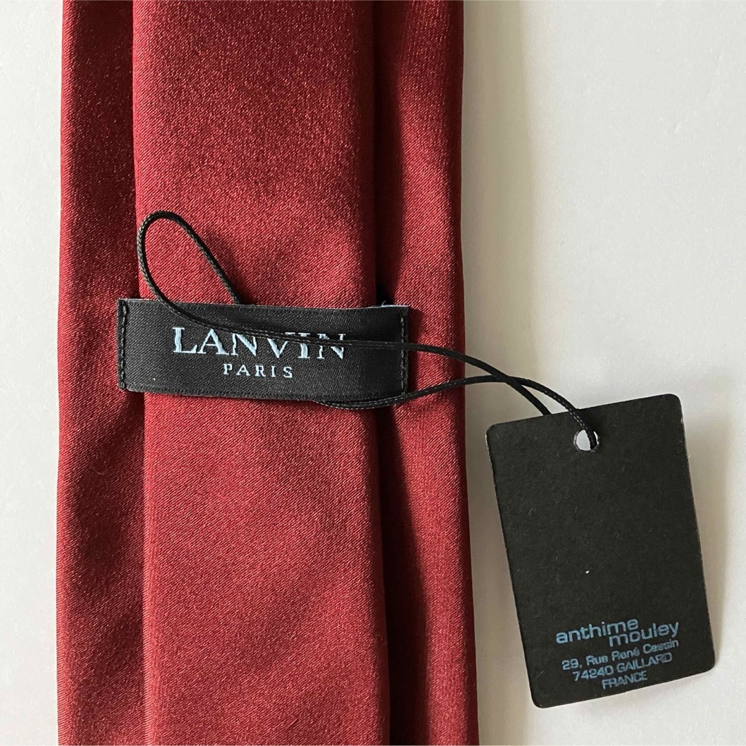 LANVIN(ランバン)の【新品】フランス製ランバンLANVINネクタイ メンズのファッション小物(ネクタイ)の商品写真