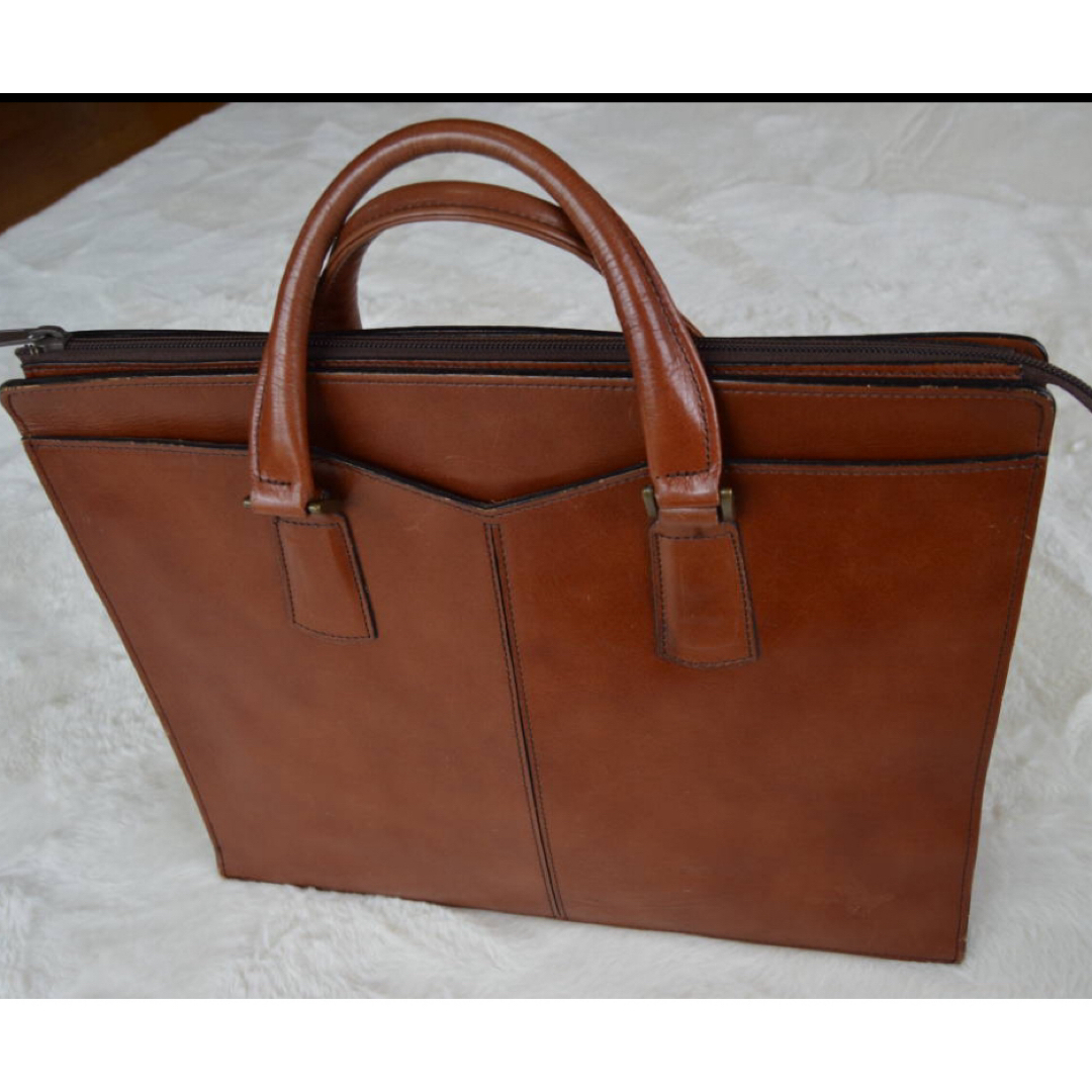 Samsonite - 松崎鞄 日本製 MARUEM マルエム 本革製 茶色 老舗 Samsonite - 松崎鞄 日本製 MARUEM マルエム 本革製 茶色 老舗
